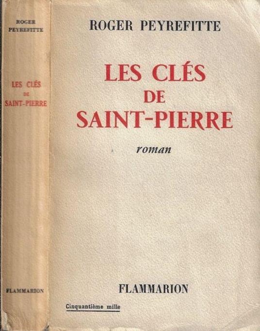 Le clés de Saint-Pierre - Roger Peyrefitte - copertina