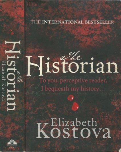 The Historian - Elizabeth Kostova - copertina