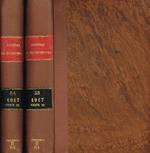 Journal des économistes. Revue mensuelle de la science économique et de la statistique. 76 année, 6e serie, tome LIII, LIV, gennaio/marzo e aprile/giugno 1917. 2voll