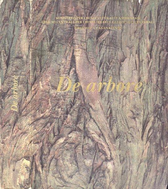 De arbore - copertina