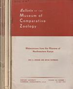 Bulletin of the Museum of Comparative Zoology. Vol.144, 1972-1973, 8 fasc