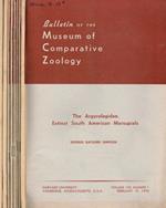 Bulletin of the Museum of Comparative Zoology. Vol.139, 1970, 8 fasc