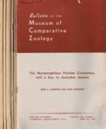 Bulletin of the Museum of Comparative Zoology. Vol.138, 1969, 7 fasc