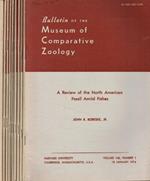 Bulletin of the Museum of Comparative Zoology. Vol.146, 1974-1975, 10 fasc