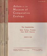 Bulletin of the Museum of Comparative Zoology. Vol.147, 1975-1977, 12 fasc