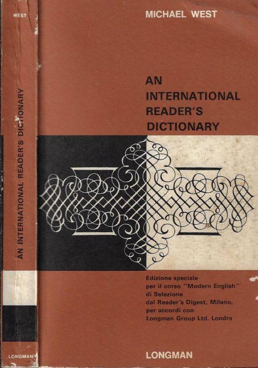 An International reader's Dictionary - Michael West - copertina