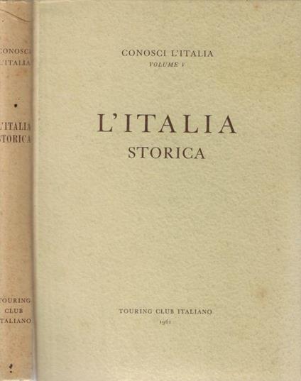 L' Italia storica - copertina