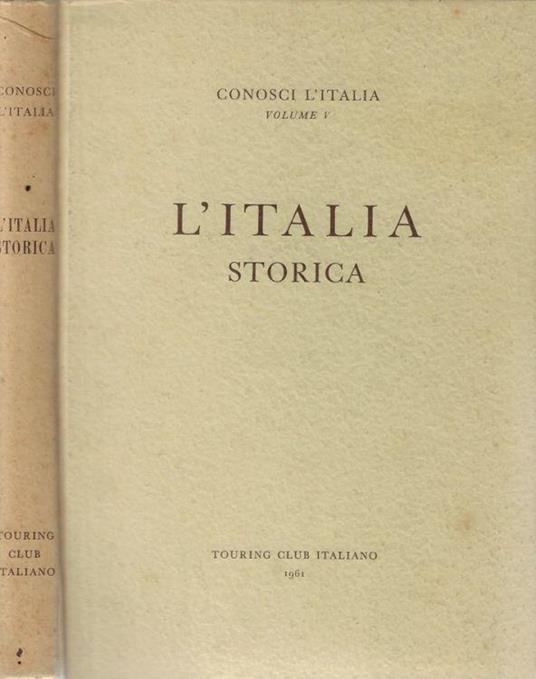 L' Italia storica - copertina