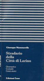 Stradario della città di Larino