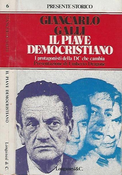 Il Piave democristiano - Giancarlo Galli - copertina