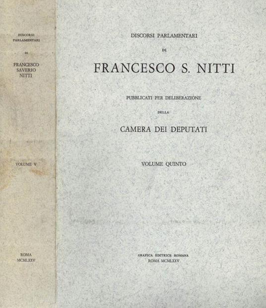 Francesco S. Nitti - Francesco S. Nitti - copertina