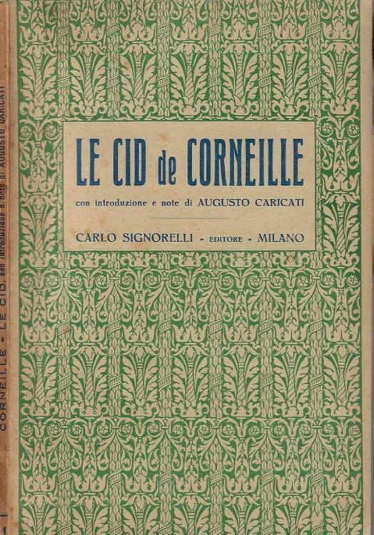 Le Cid tragédie de Corneille - copertina