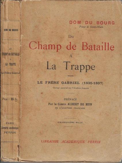 Du champ de Bataille a La Trappe - copertina