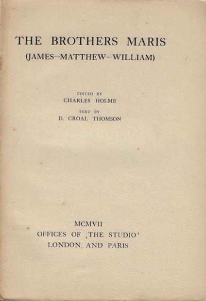 The brothers maris - copertina