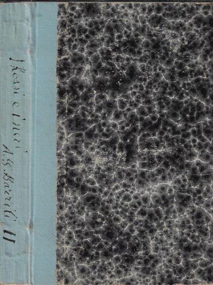 I rossi e i neri Vol II - Anton G. Barrili - copertina