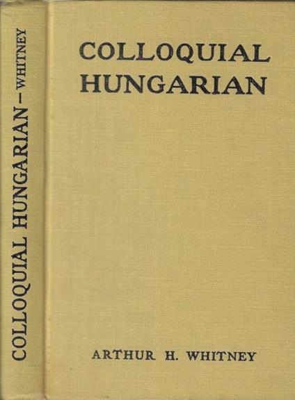 Colloquial hungarian - copertina