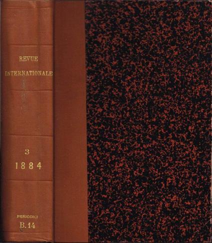 Revue Internationale - copertina