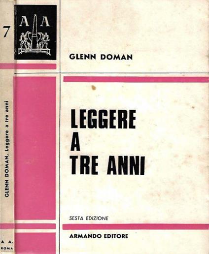 Leggere a tre anni - Glenn Doman - copertina