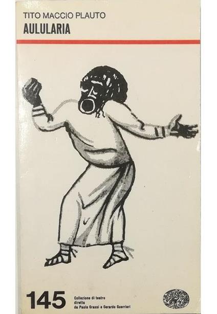 Aulularia - Maccio Pauto - copertina