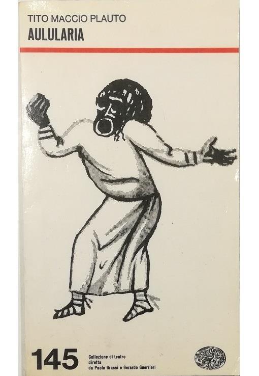 Aulularia - Maccio Pauto - copertina