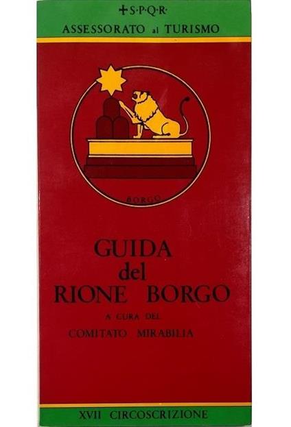 Guida del XIV Rione Borgo - copertina