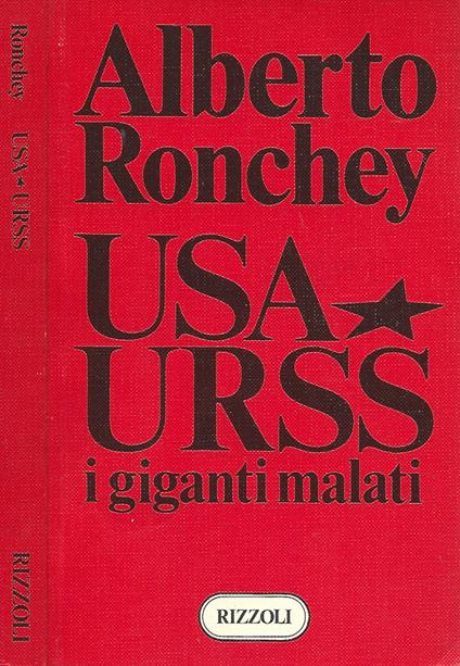 USA - URSS - Alberto Ronchey - copertina