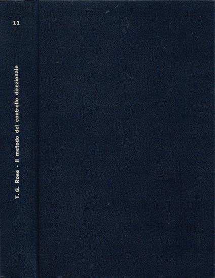 Il metodo del controllo direzionale - T. G. Rose - copertina