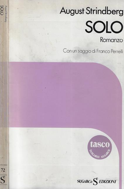Solo - August Strindberg - copertina