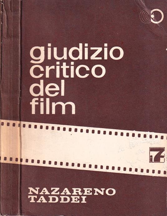 Giudizio critico dei film - Nazareno Taddei - copertina