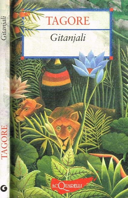 Gitanjali - Rabindranath Tagore - copertina