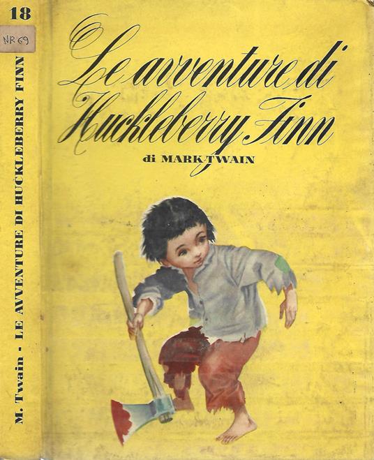 Le avventure di Huckleberry Finn - Mark Twain - copertina