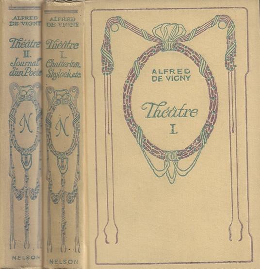 Théatre. Vol. I, Vol. II - Alfred de Vigny - copertina