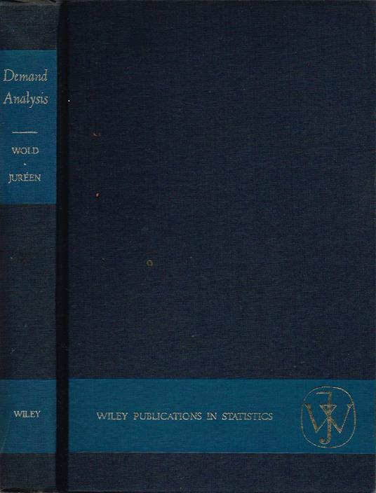 Demand Analysis - Herman Wold - copertina