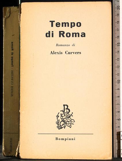 Tempo di Roma - Alexis Curvers - copertina
