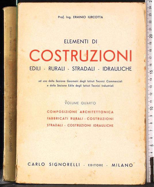 Elementi di costruzioni. Vol 4 - copertina