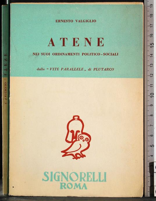 Atene - Ernesto Valgiglio - copertina