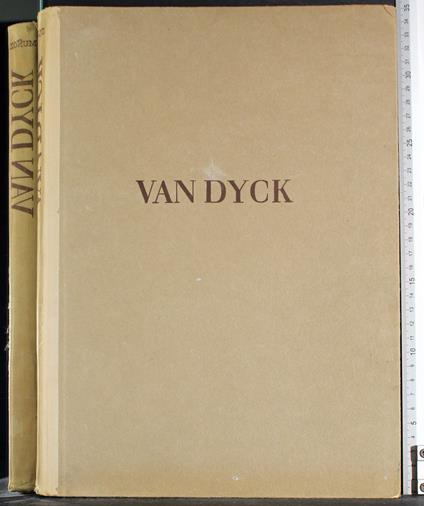 Van Dyck - Antonio Muñoz - copertina
