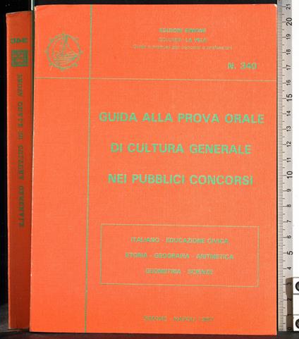 Guida prova orale cultura generale nei pubblici concorsi - copertina