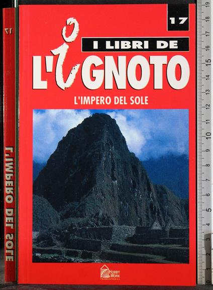 I libri de l'ignoto 17. L'impero del Sole - copertina