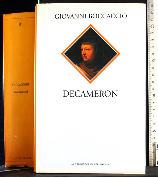 Decameron - Giovanni Boccaccio - copertina