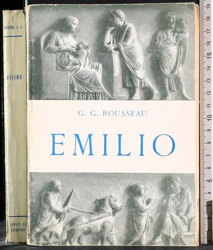 Emilio - Jean-Jacques Rousseau - copertina