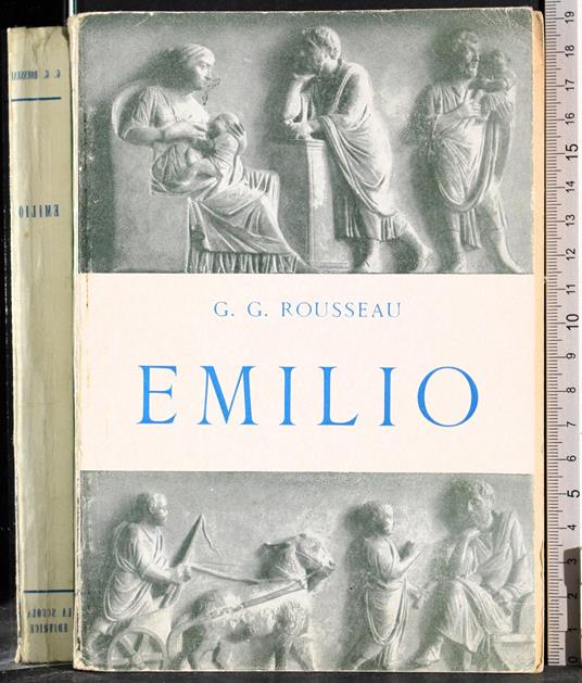 Emilio - Jean-Jacques Rousseau - copertina