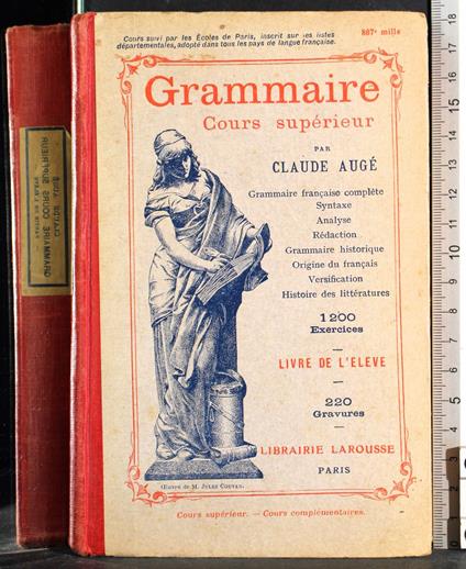 Grammaire cours superieur - copertina