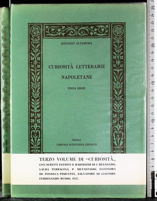 Curiosità letterarie napoletane. Terza serie - copertina