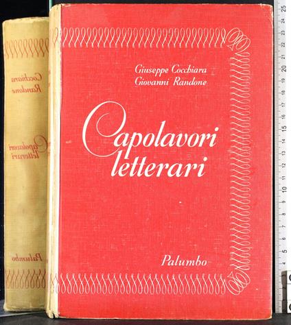 Capolavori letterari - copertina
