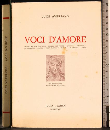 Voci d'amore - Luigi Aversa - copertina