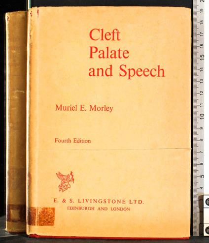 Cleft palate and speech - copertina