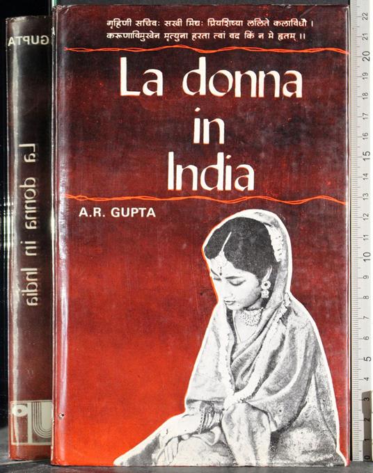 donna in India - copertina