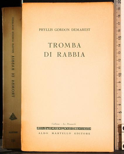 Tromba di rabbia - copertina