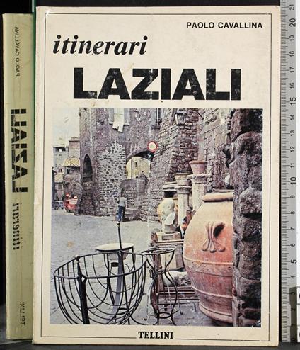 Itinerari laziali - Paolo Cavallina - copertina